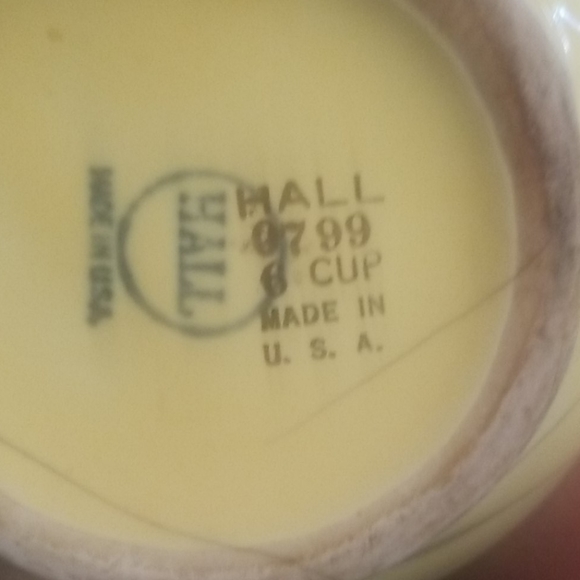 Hall, ceramic vintage tea pot - Picture 3 of 3